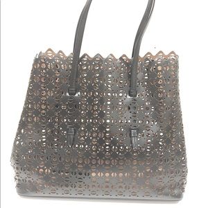 Alaia Laser cut Tote handbag